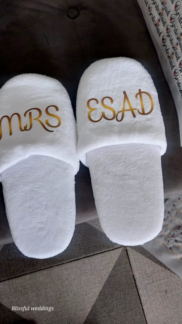 Customised bride fluffy Flips