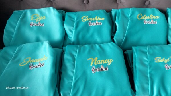 bridesmaid customised robe - Image 2