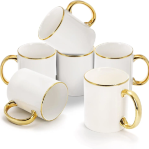 customised and packaged  colours mug